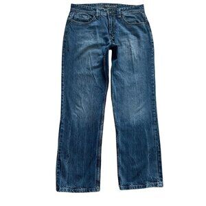 Urban Pipeline Jeans Mens 34 X 34 Blue Loose Straight Premium Denim Classic Fit